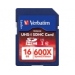 Verbatim SDHC Class 10 16GB UHS-I